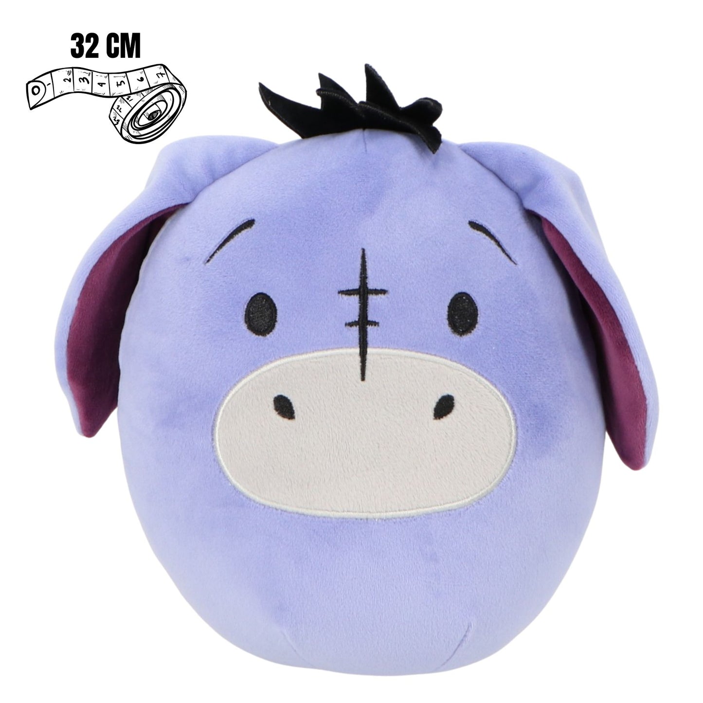 Disney Winnie the Pooh Öhrchen Squishy 32 cm weiche Spielzeugfigur in Blau