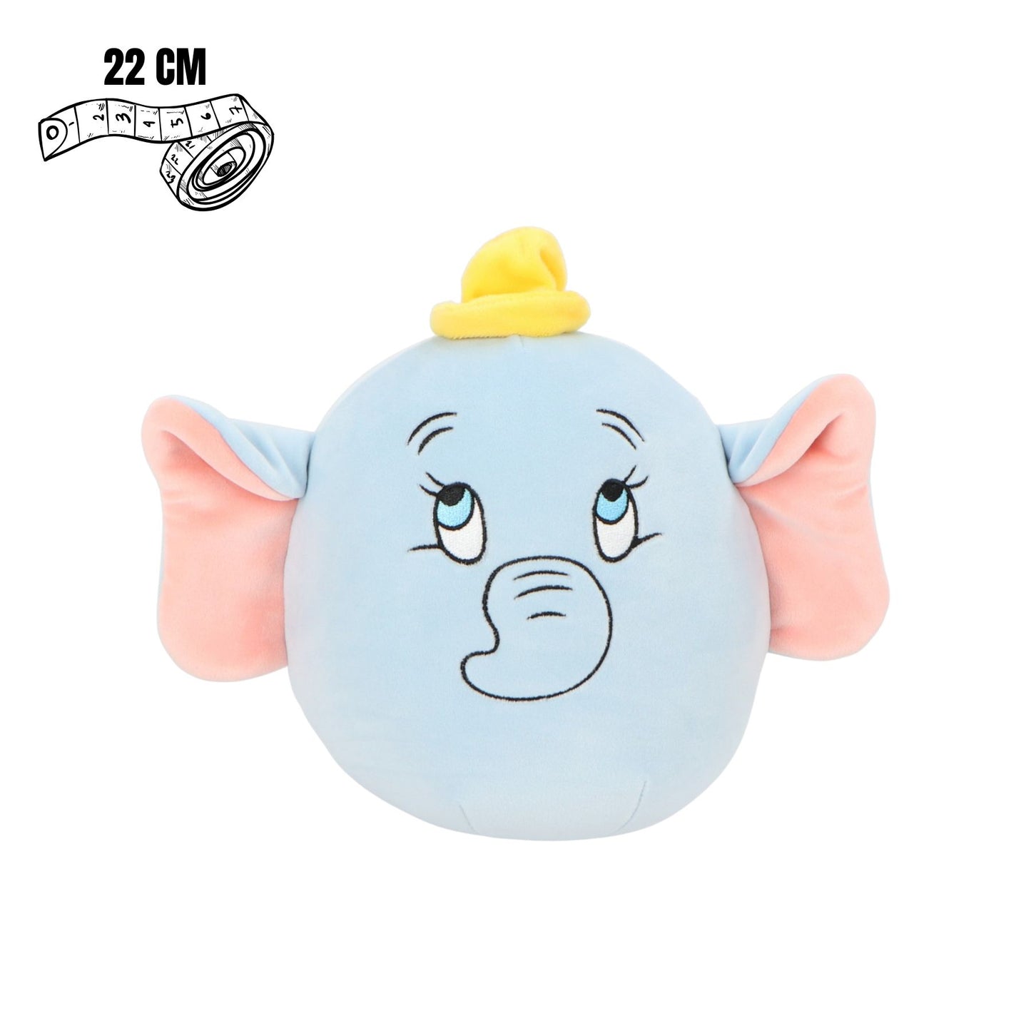 Disney Dumbo Squishy Weiß 22 cm weiche Softfigur zum Spielen Entspannen
