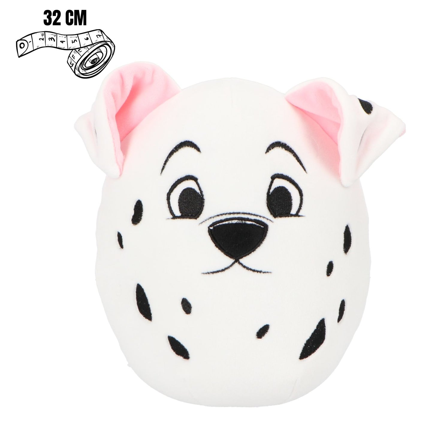 Disney Dalmatiner Squishy 32 cm weiche Spielzeugfigur in Weiß für Kinder