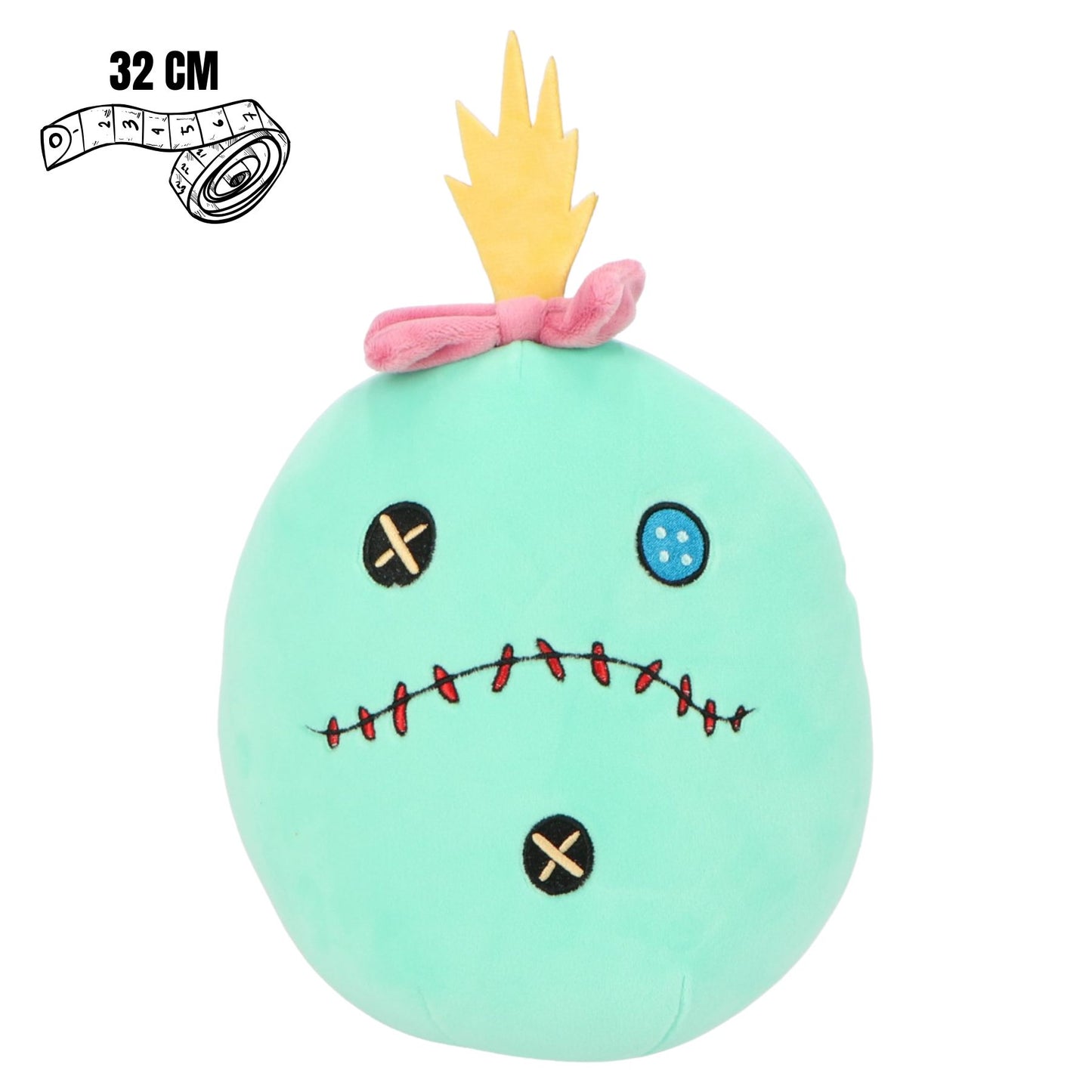 Disney Lilo & Stitch Krümel Squishy 32 cm weiche Spielzeugfigur in Grün