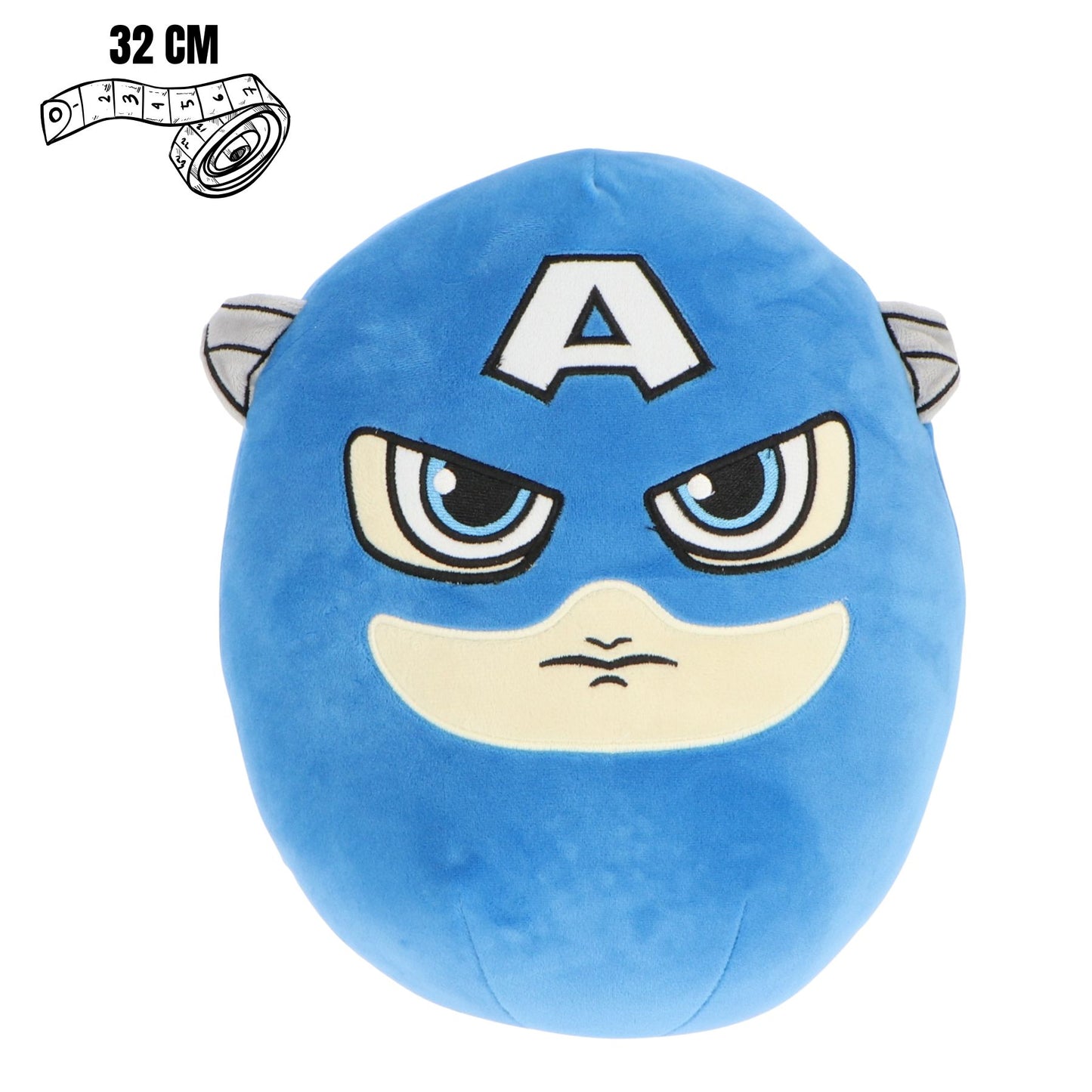 Avengers Kapitän Amerika 32 cm Squishy Figur zum Drücken und Entspannen