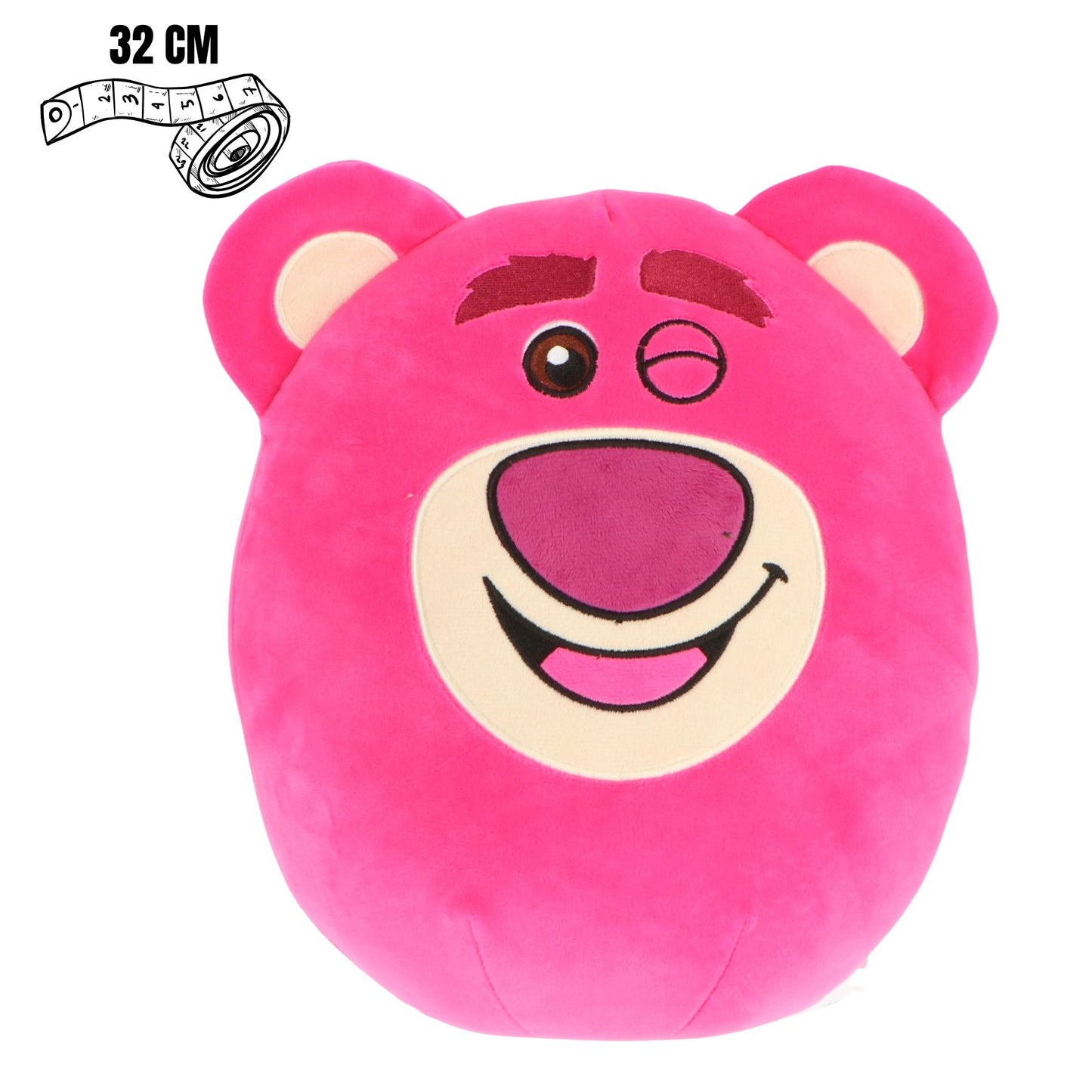 Disney Toy Story Lotso Squishy 32 cm weiche Spielzeugfigur in Pink
