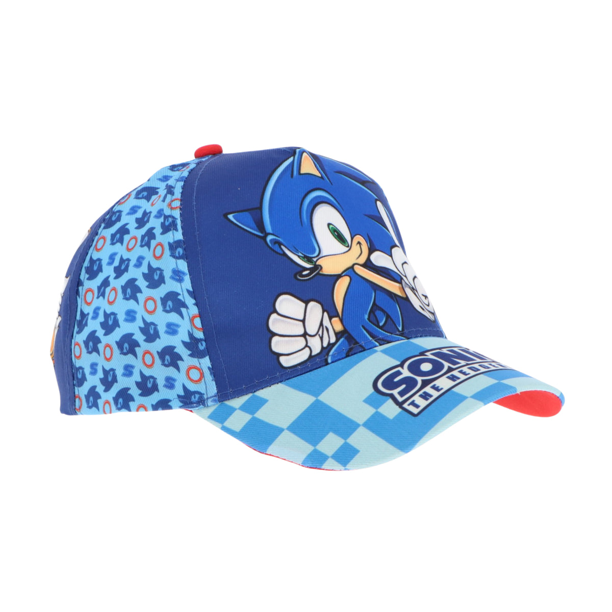 Sonic Kappe Kinder Blaue Baseball Cap für Freizeit Sommer und Alltag