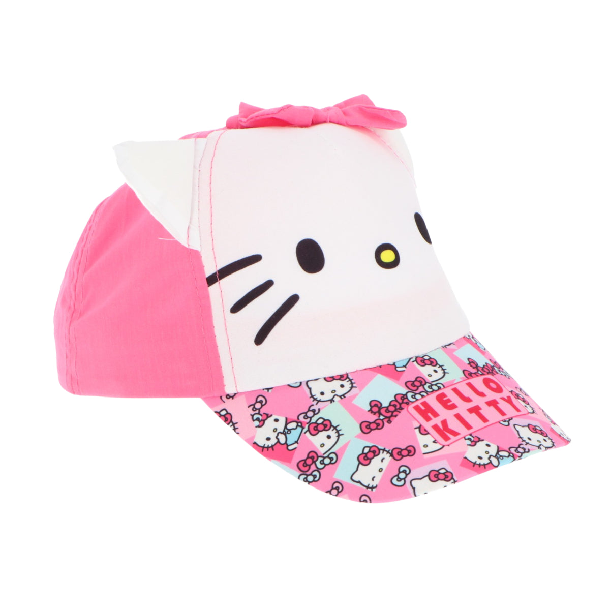 Hello Kitty 3D Kappe Kinder Baseball Cap für Freizeit Sommer und Alltag