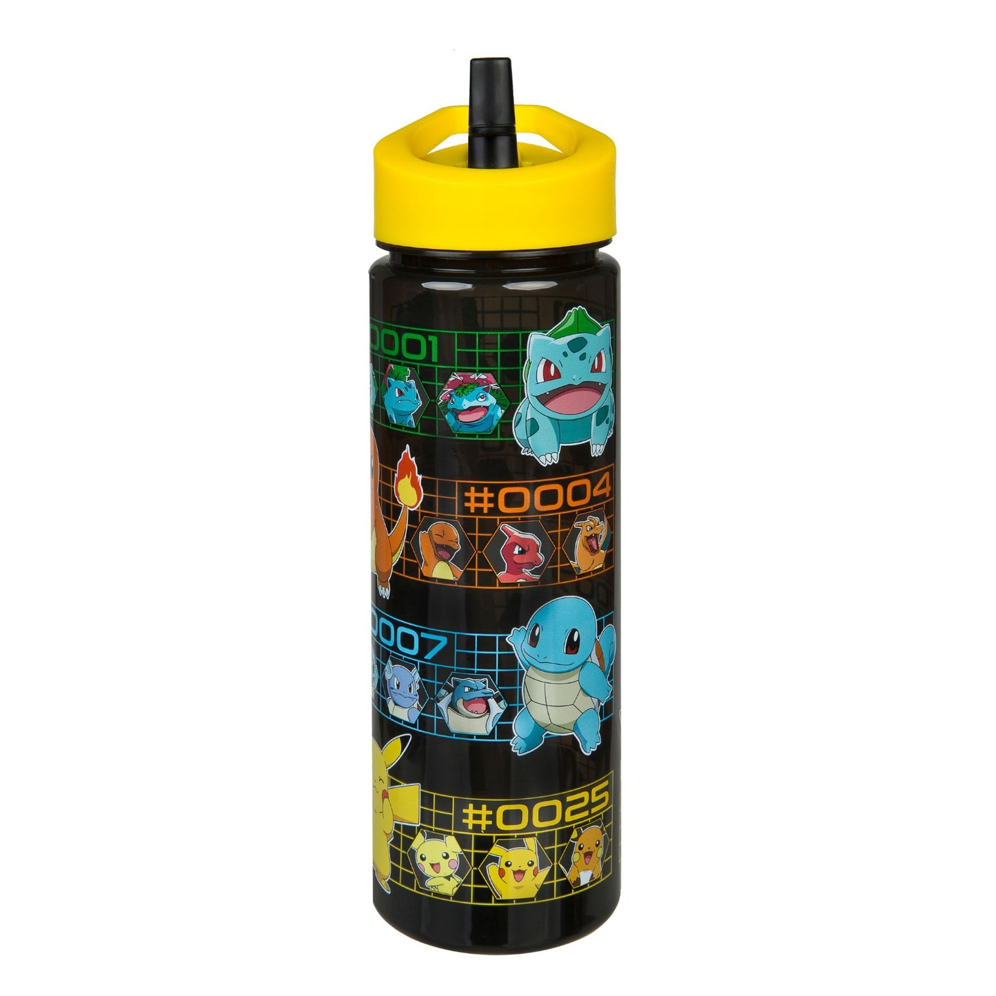 Pokemon 600 ml Kinder Trinkflasche mehrfarbig Wasserflasche für Alltag Schule und unterwegs