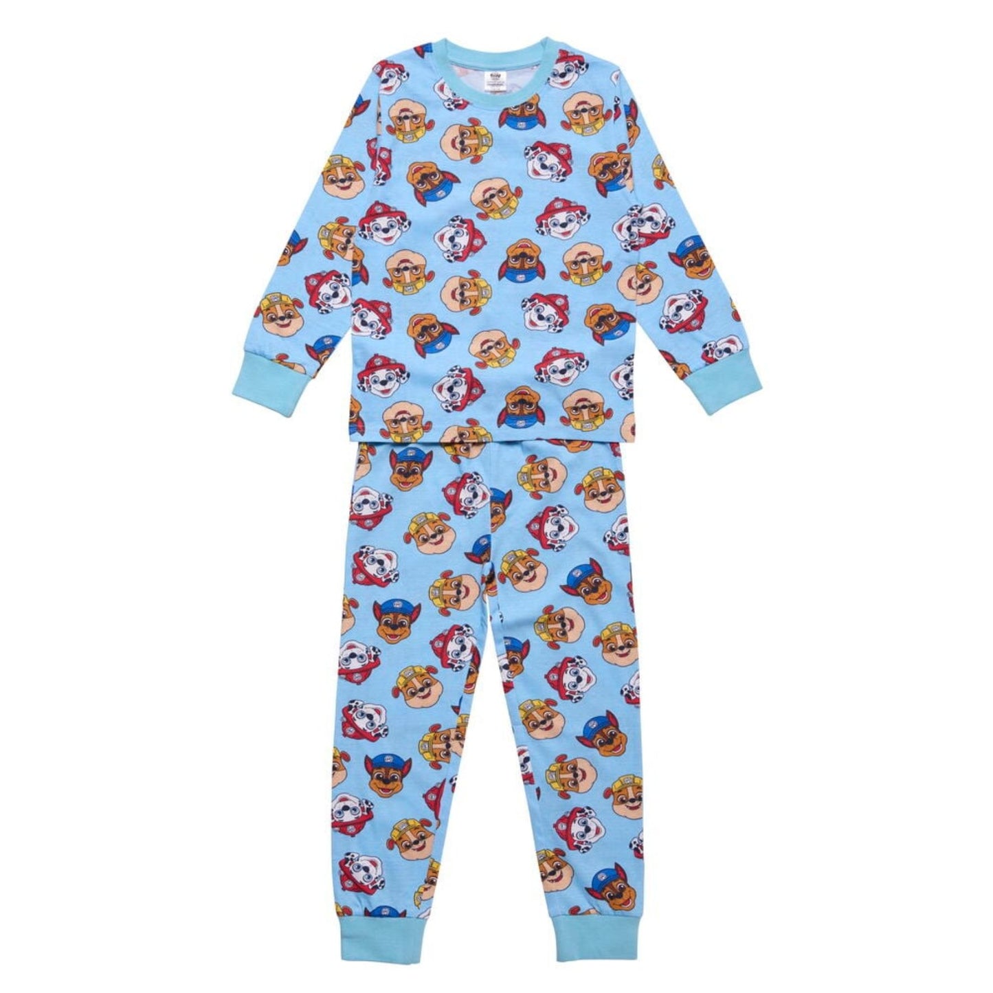 Paw Patrol Kinder Baumwollpyjama Schlafanzug für Zuhause und Nacht