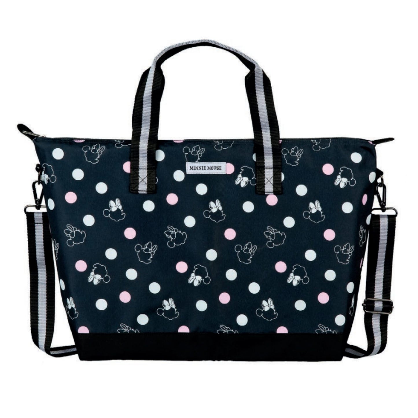 Disney Minnie Mouse Shopper Tasche 40 x 18 x 36 cm Blau große Tasche Shopping Alltag