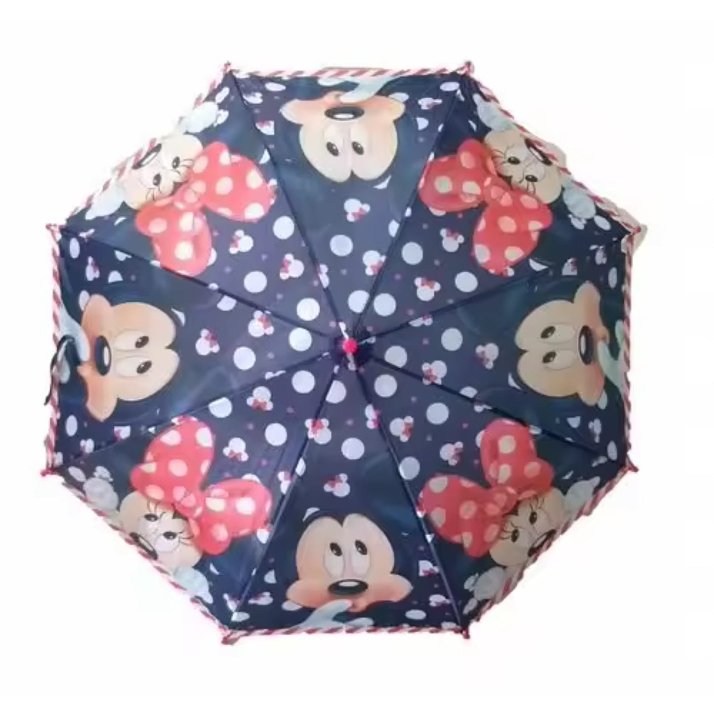 Disney Minnie Mouse Ø 65 cm Regenschirm Kinder Schirm Polyester Alltag Schule