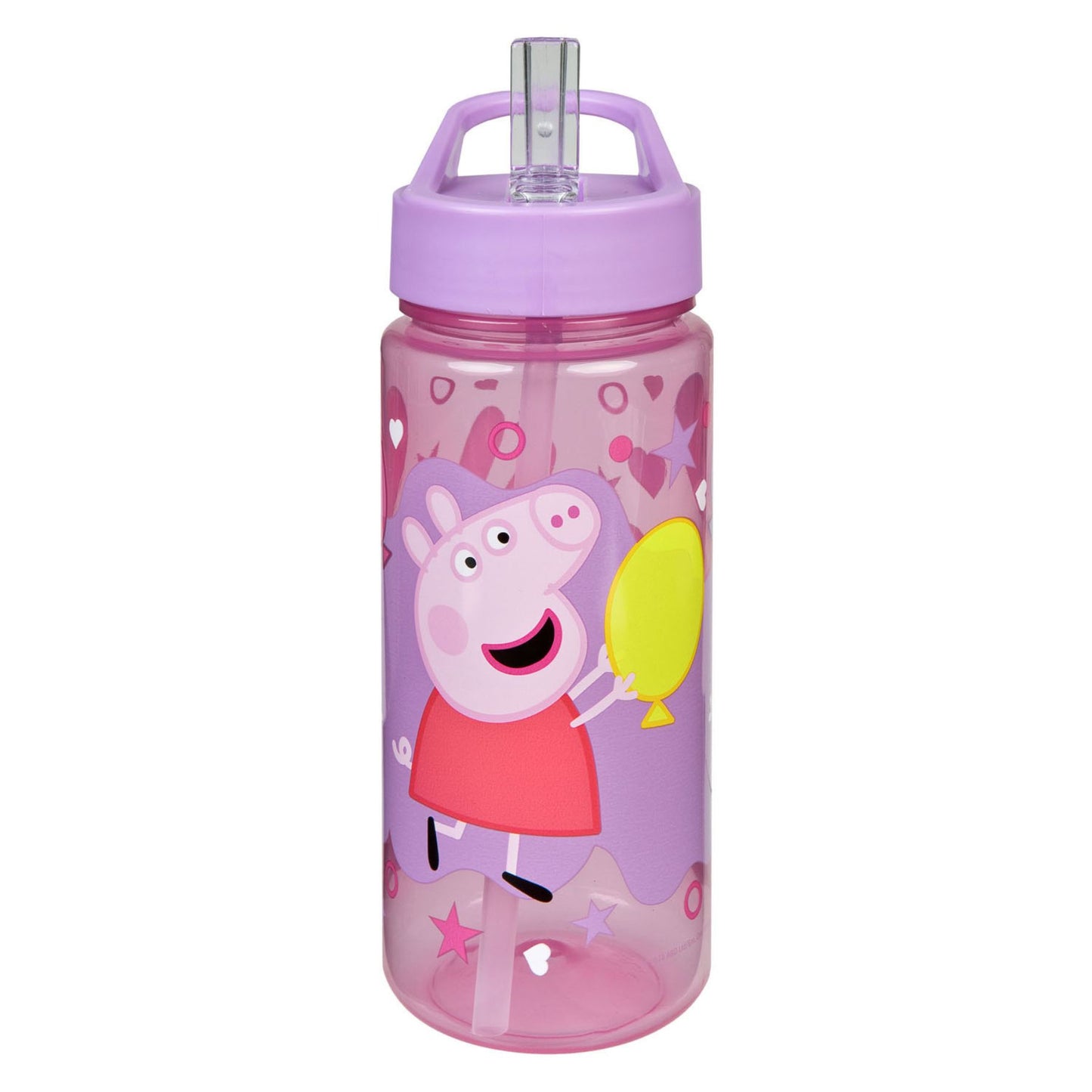 Peppa Pig Kinder 500 ml Trinkflasche Getränkeflasche für Schule Sport Freizeit und Ausflug