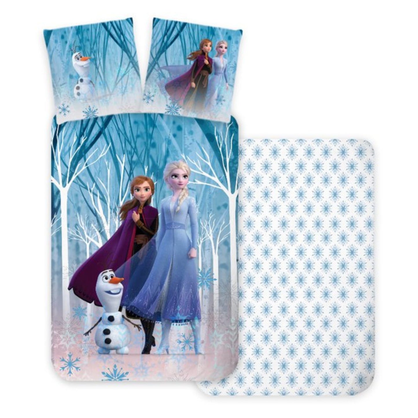 Disney Frozen Bettwäsche Set 100 x 135 cm 40 x 60 cm Baumwolle Bettbezug Kissenbezug