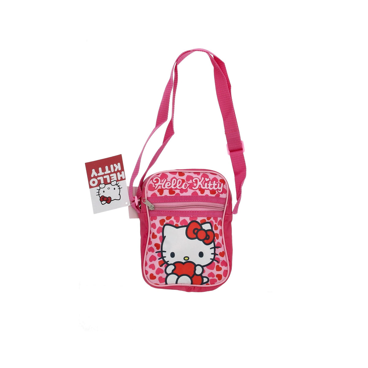Hello Kitty Kinder Umhängetasche kompakt für Alltag Schule und Freizeit