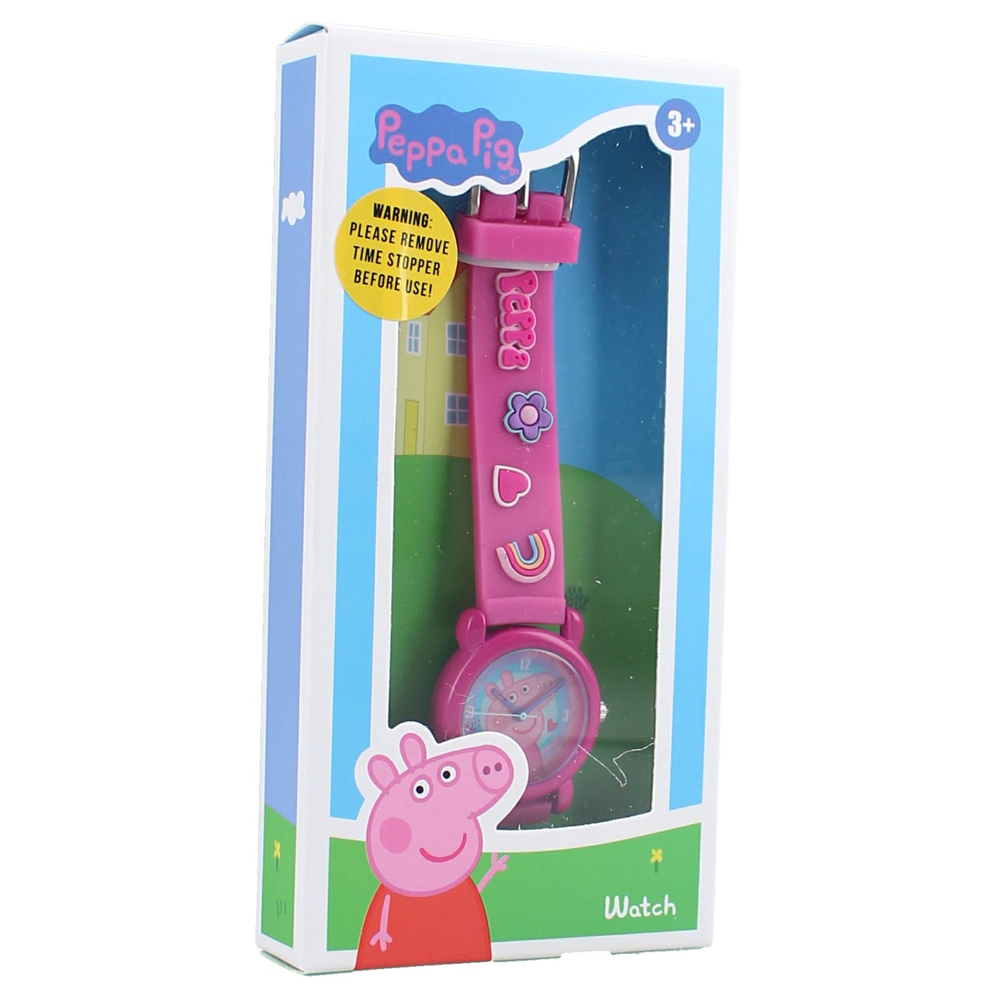 Peppa Pig Uhr „Kids Time!“ Perfekte Kinderuhr für Schule & Freizeit