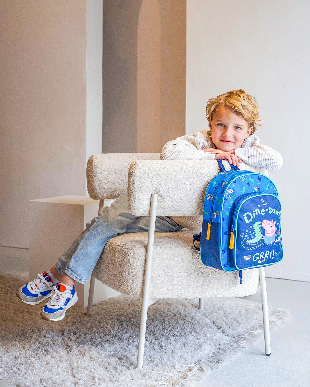 Peppa Pig Rucksack für Jungs – Cooles Dino-Motiv Schultasche