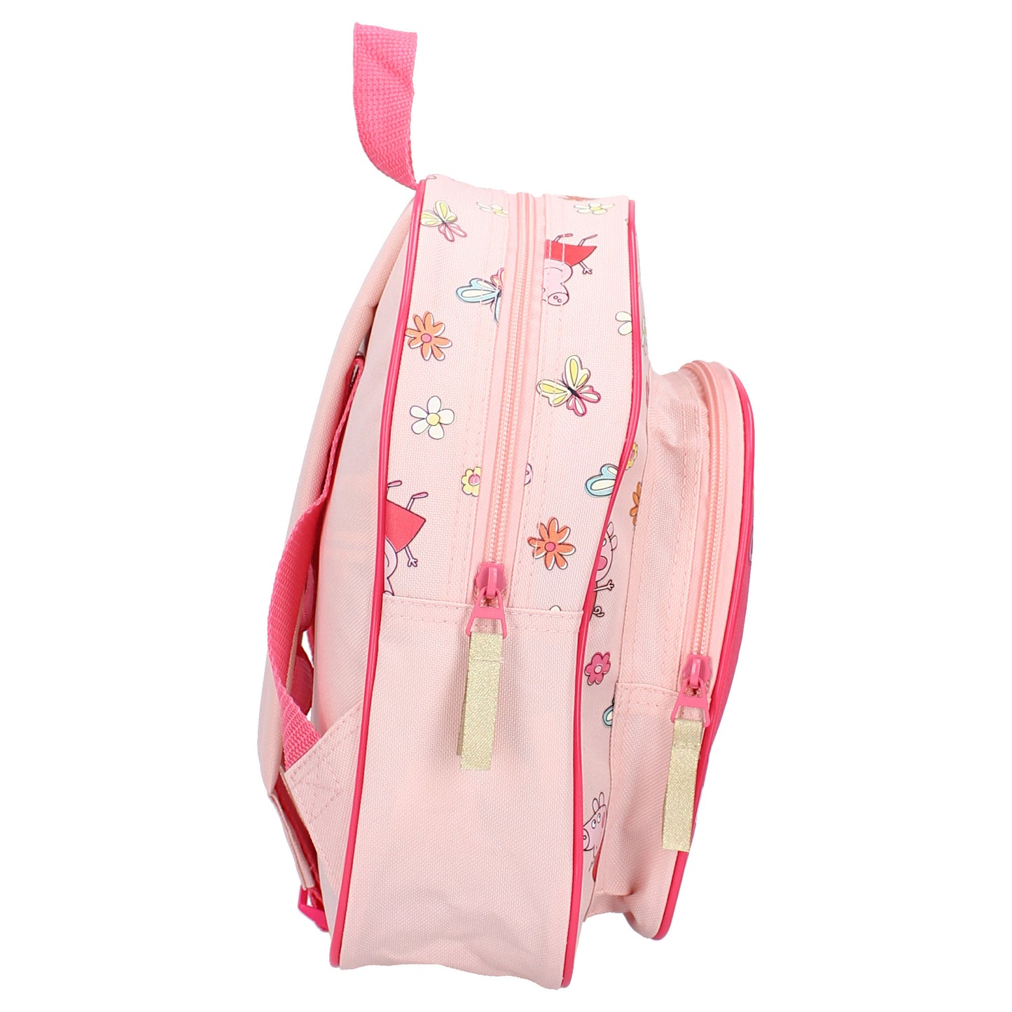 Peppa Pig Kinder-Rucksack – Blumen & Schmetterlinge Schultasche