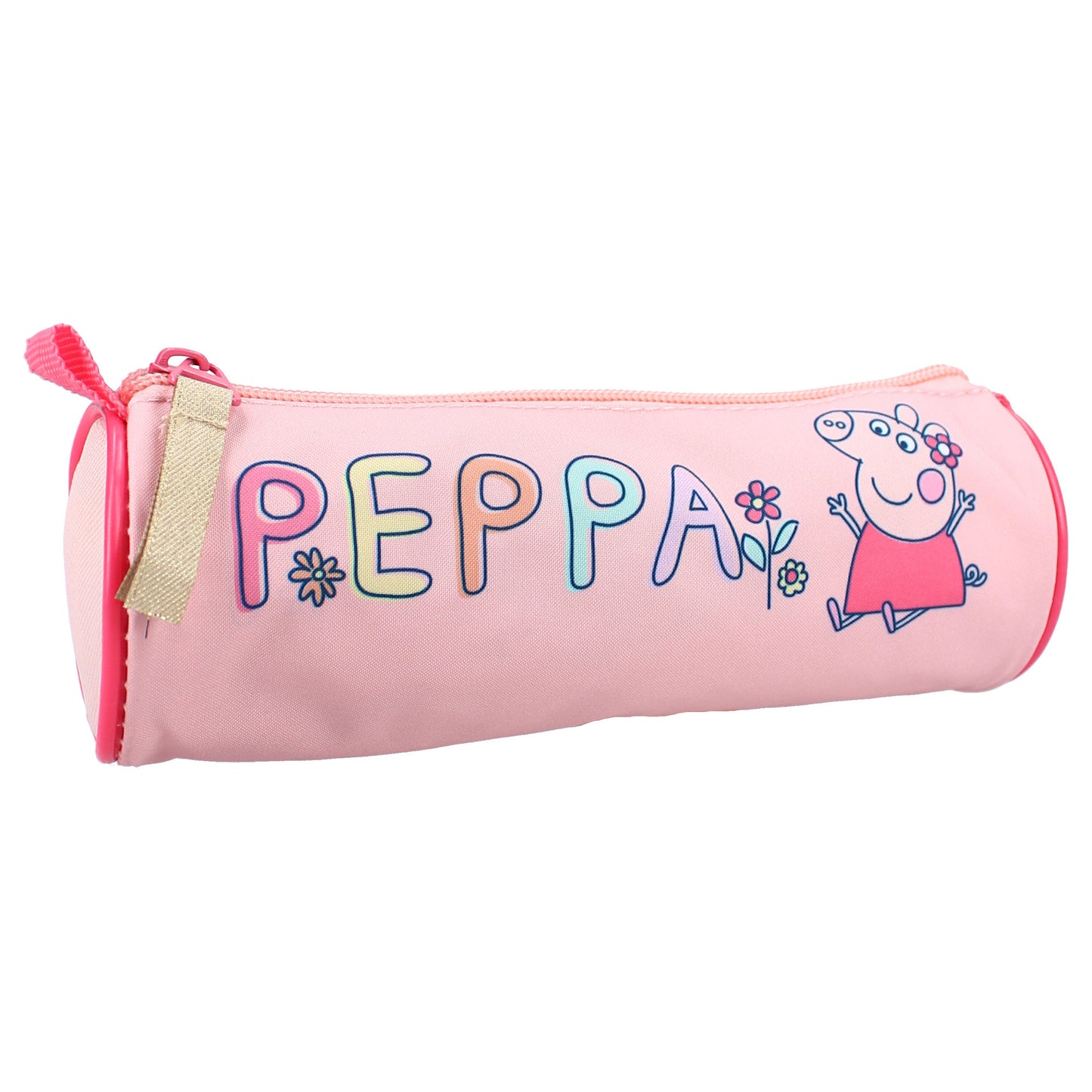 Peppa Pig Stiftemäppchen – Rosa Schlampermäppchen mit zwei Fächern