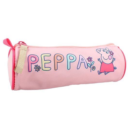 Peppa Pig Stiftemäppchen – Rosa Schlampermäppchen mit zwei Fächern