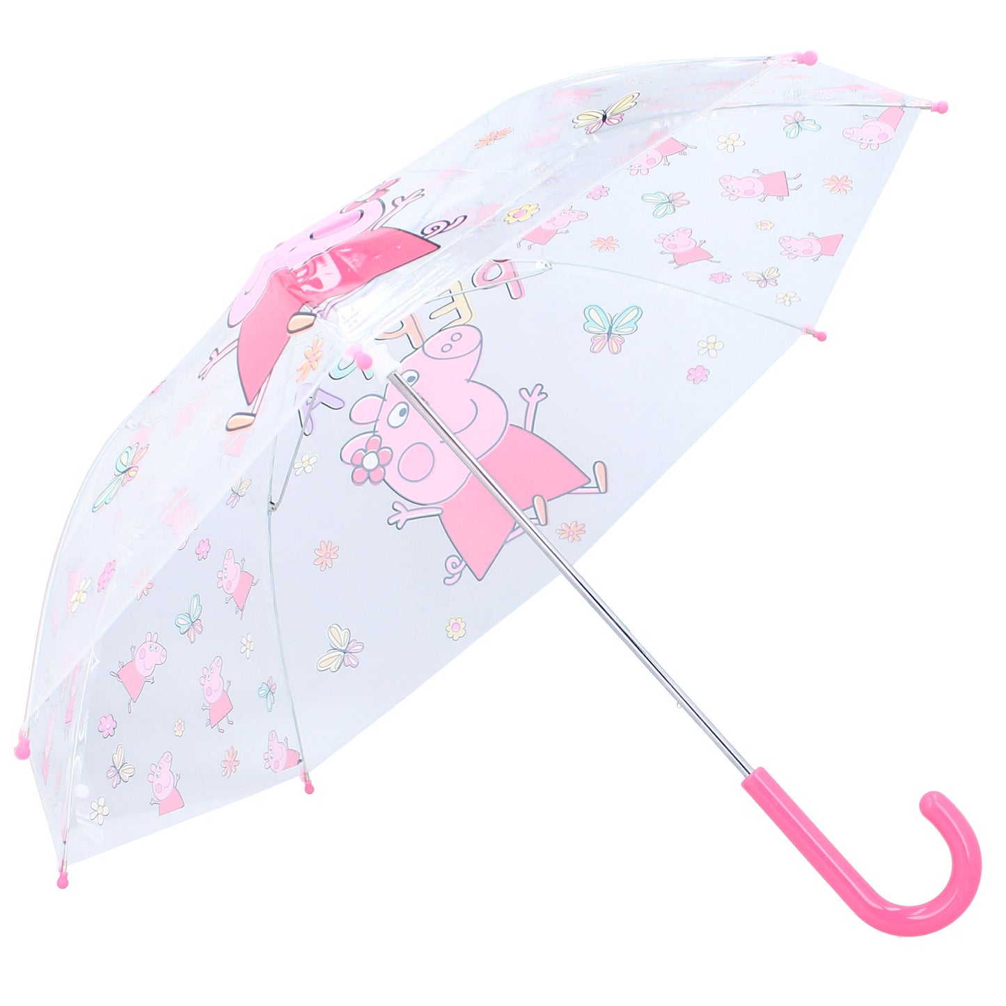Peppa Pig Schirm Ø 71 cm – Bunter Regenschirm für Kinder mit Peppa Pig Muster
