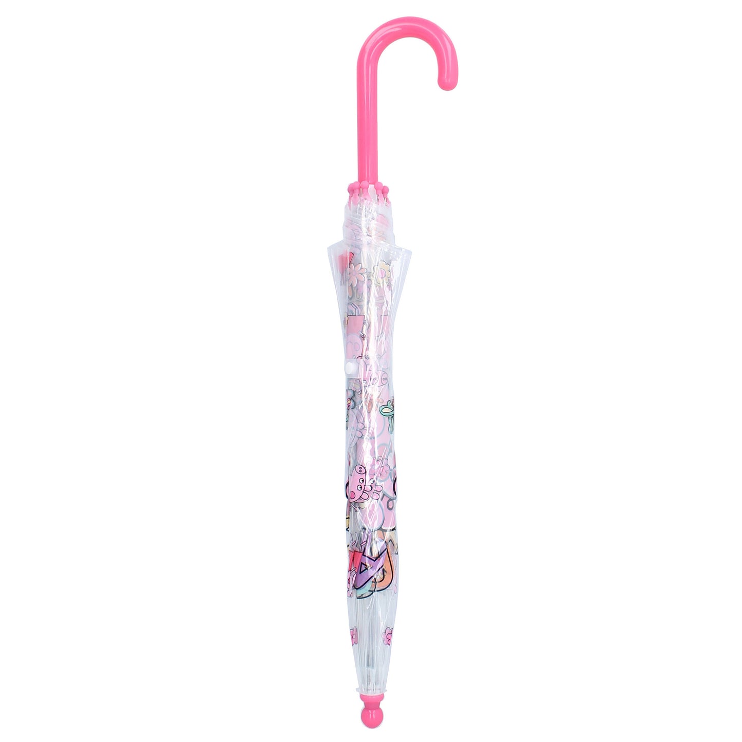 Peppa Pig Schirm Ø 71 cm – Bunter Regenschirm für Kinder mit Peppa Pig Muster