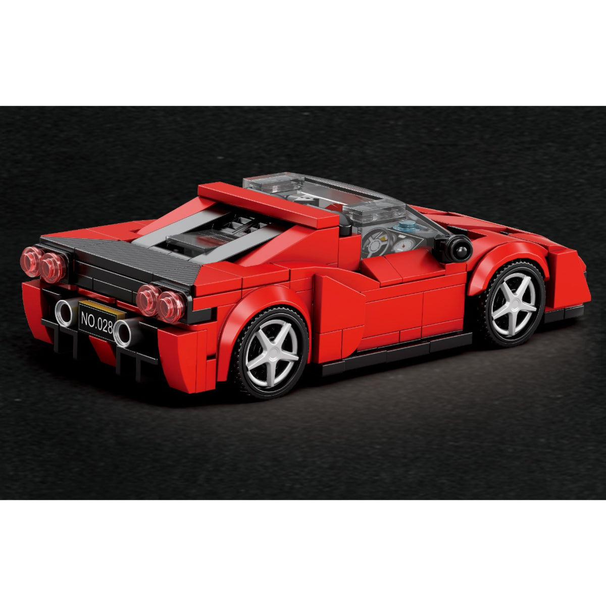 Reobrix 828 Sportwagen 1:24 Klemmbaustein Auto 298 Teile ab 14