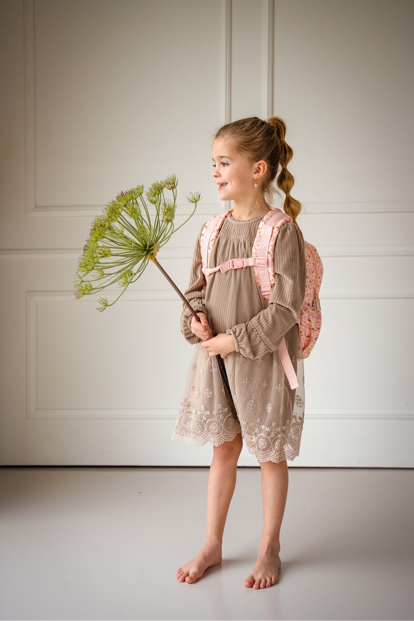 Kidzroom Turin Rucksack – Enchanted Memories Blumen Rucksack für Kinder