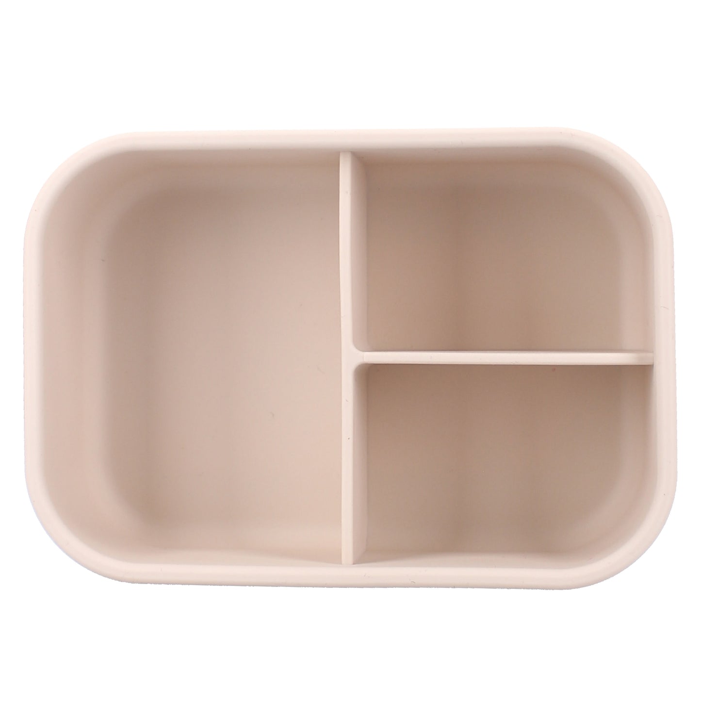 Kidzroom Kinder Lunchbox aus Silikon – Brotdose mit Flugzeug-Print & 3 Fächern