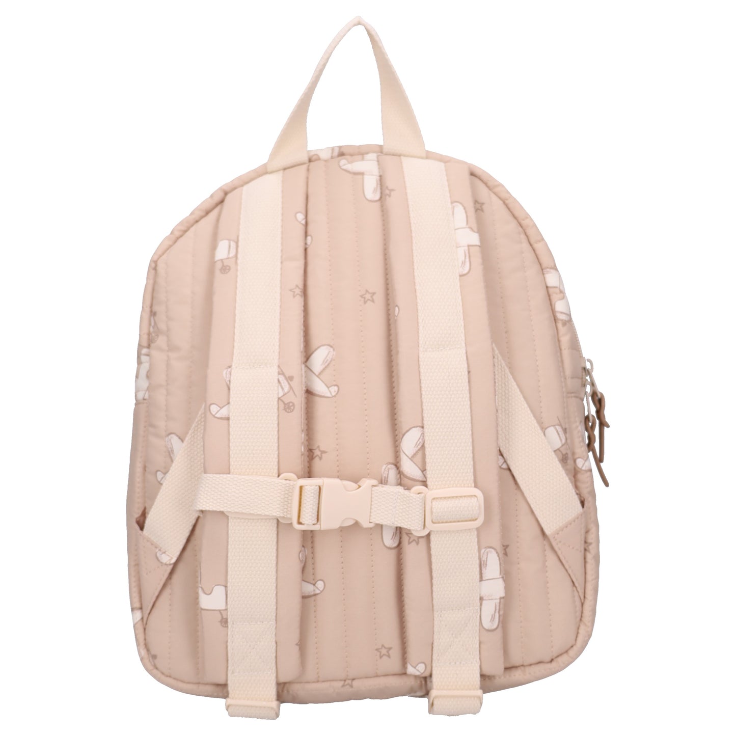 Kidzroom Rucksack Wonderful Worlds beige mit Doppelreißverschluss