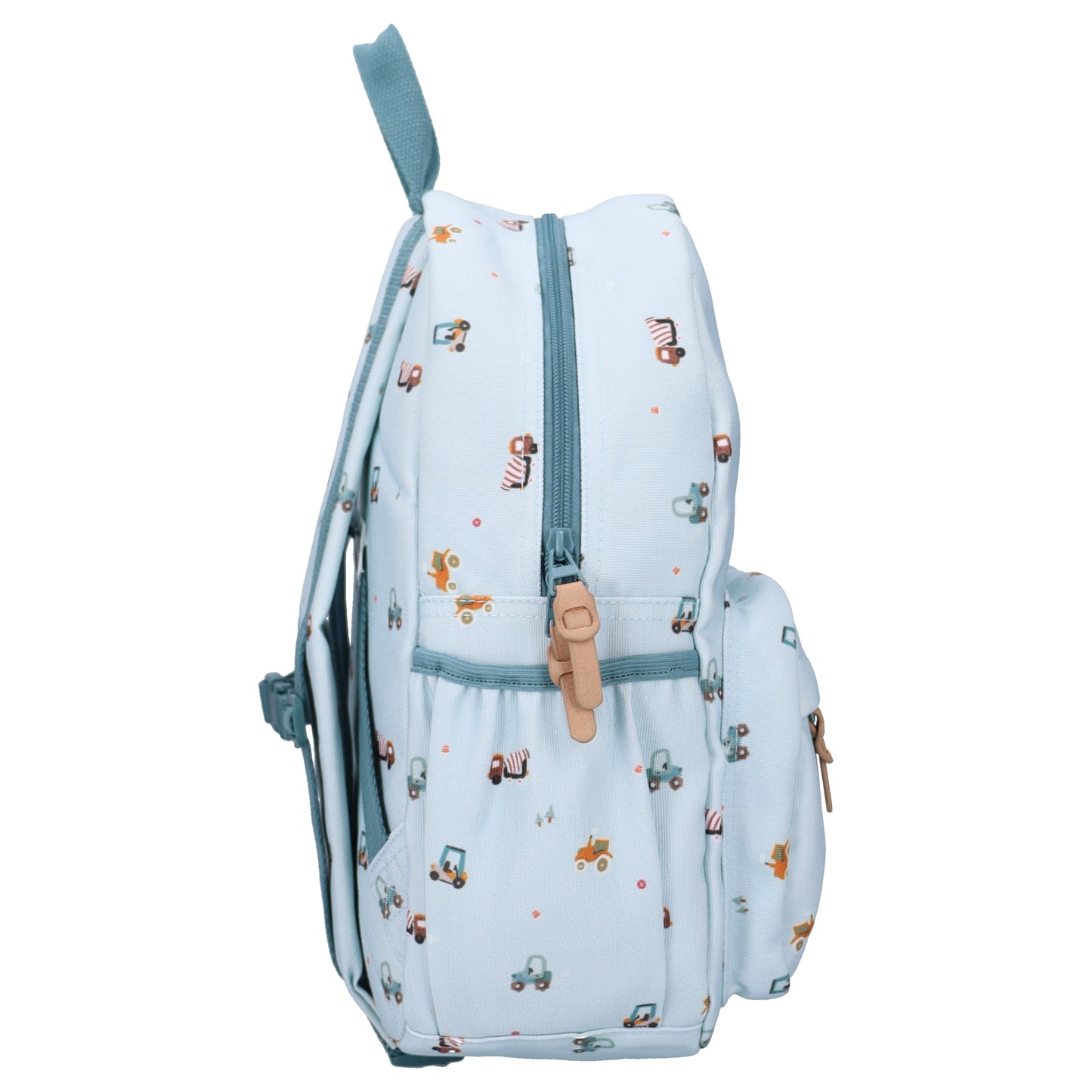 Kidzroom Rucksack Little Story blau mit Doppelreißverschluss