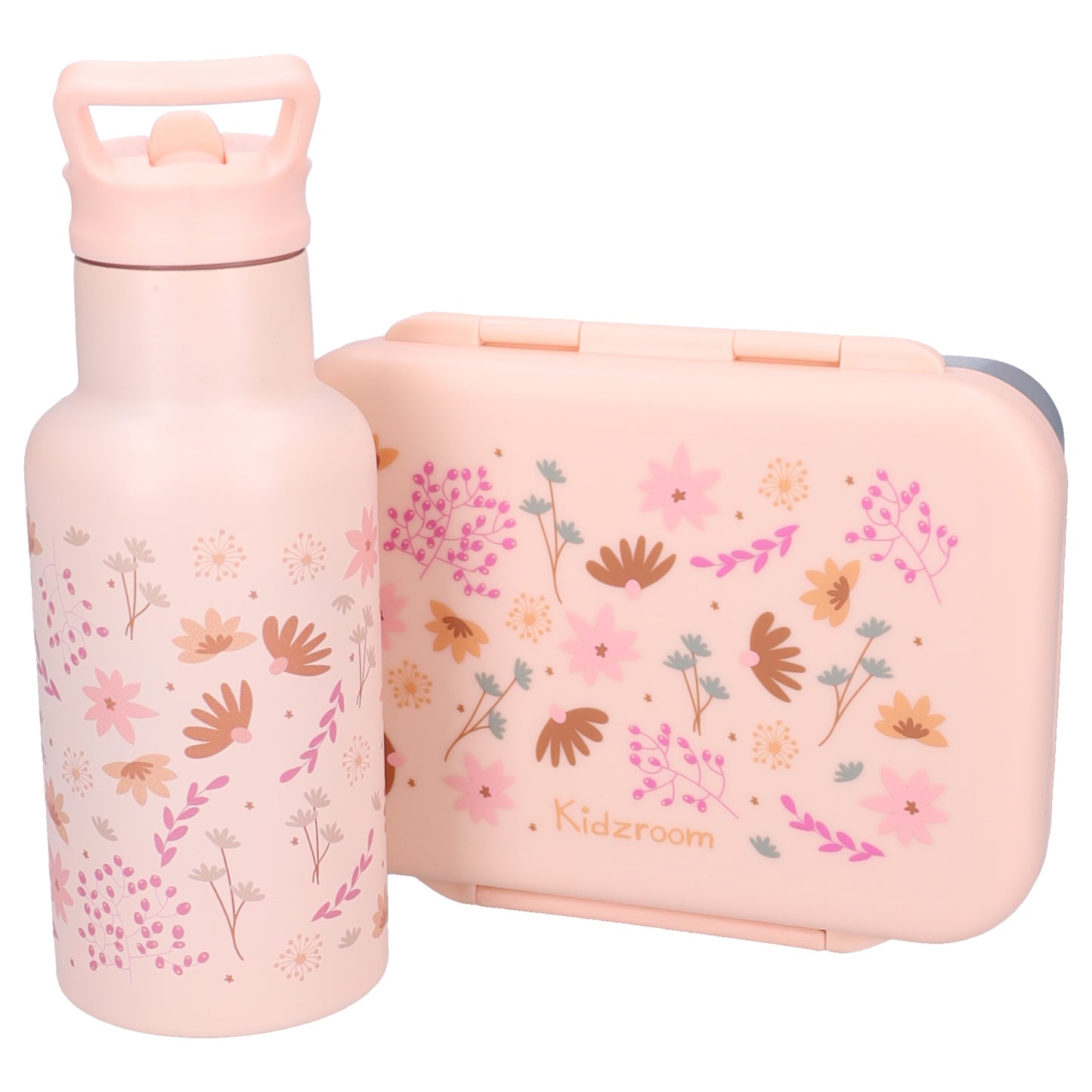 Kidzroom Enchanted Memories Brotdose Kinder 1,8 l Lunchbox mit Blumen Motiv für Schule und unterwegs