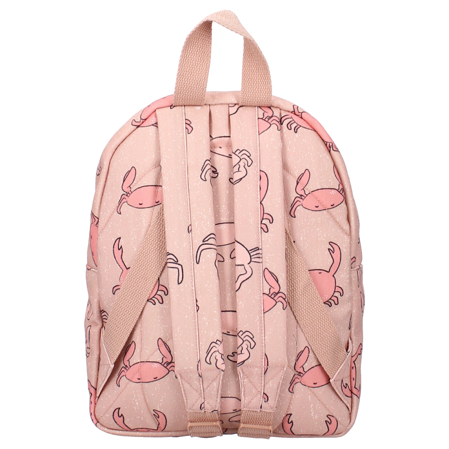 Kidzroom Full of Wonders Rucksack – Rosa Kinderrucksack mit Krabben-Print