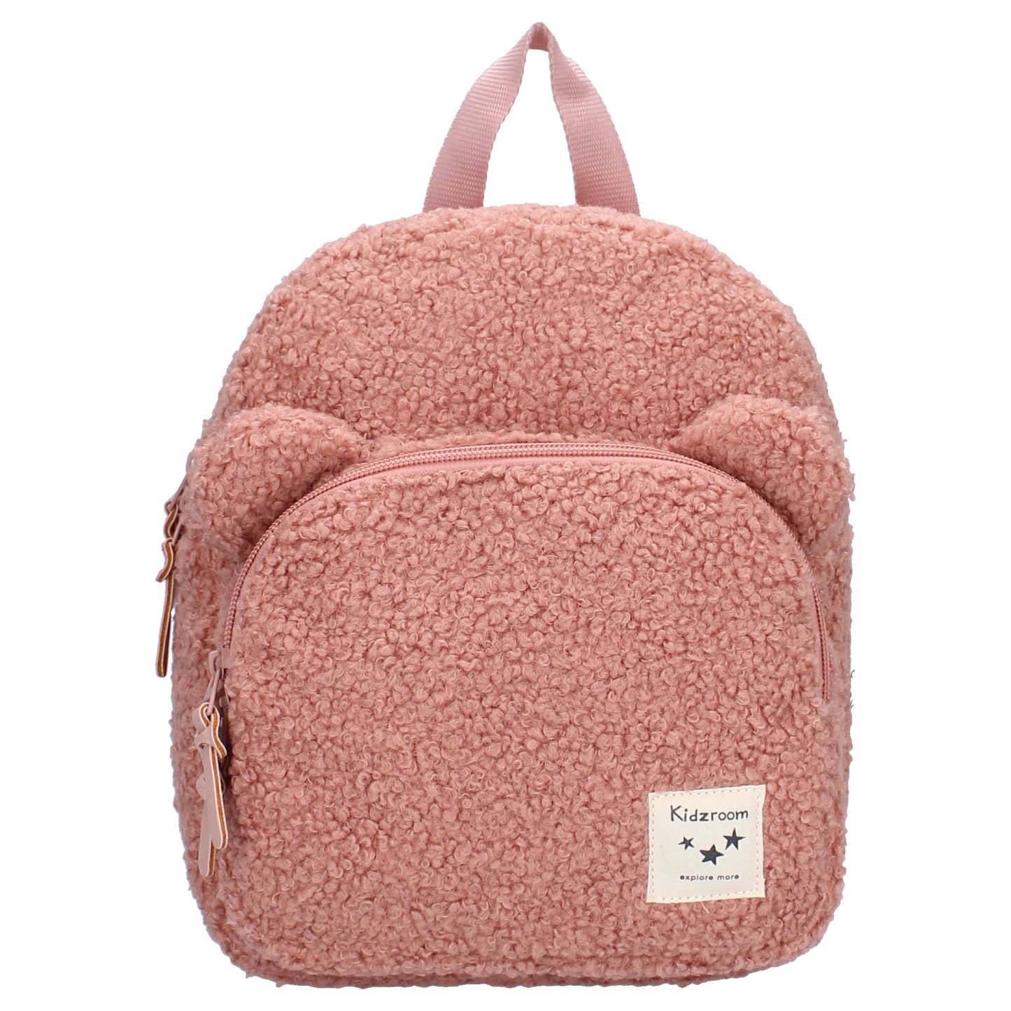 Kidzroom Teddy-Rucksack für Kinder – Rosa mit Bärenohren