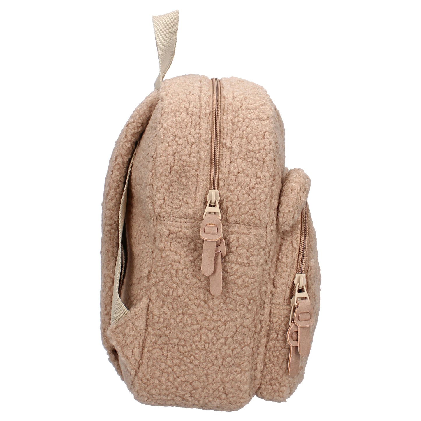 Kidzroom Rucksack – Beige Kinderrucksack mit Teddy-Ohren