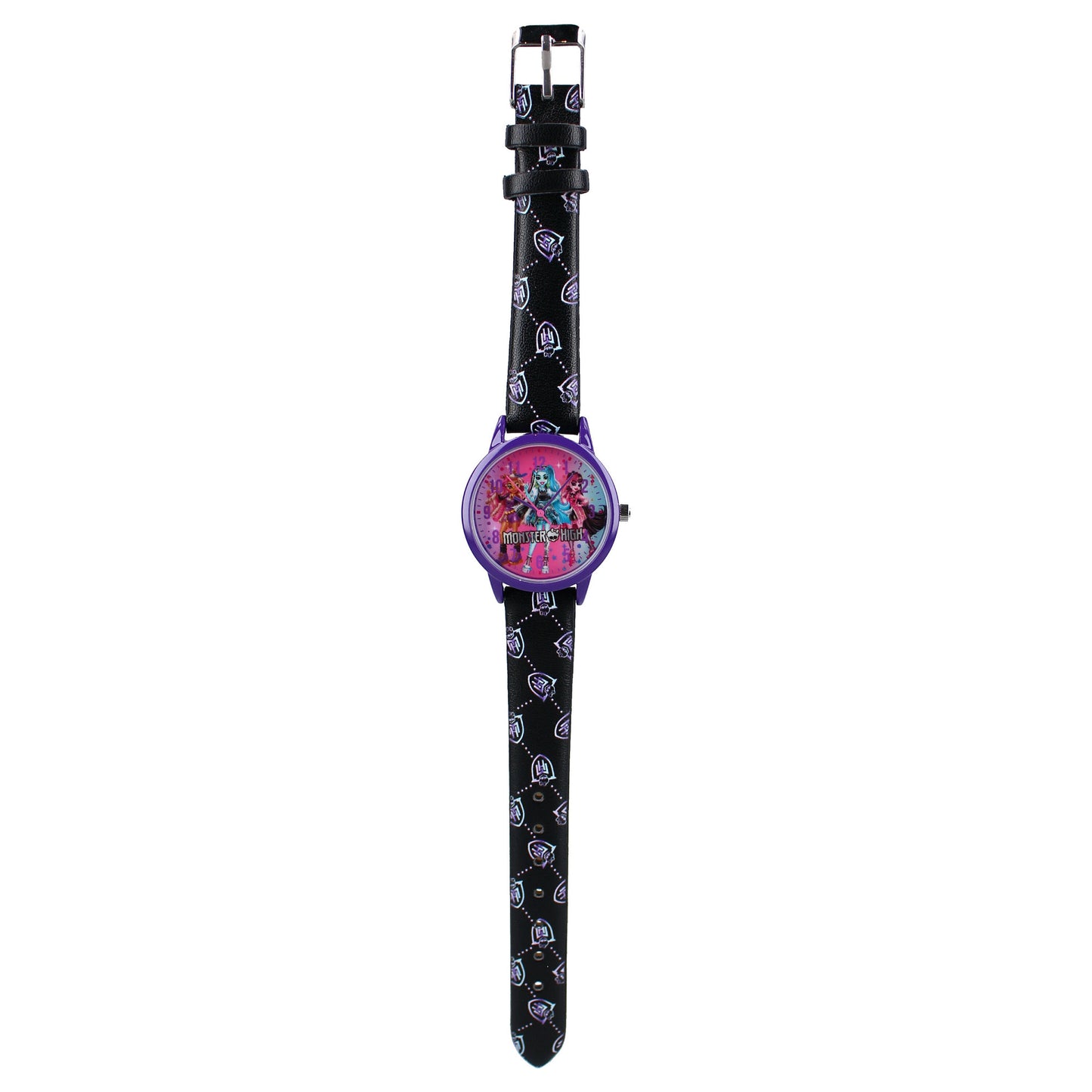 Monster High Uhr – Lila Armbanduhr für Mädchen & Fans
