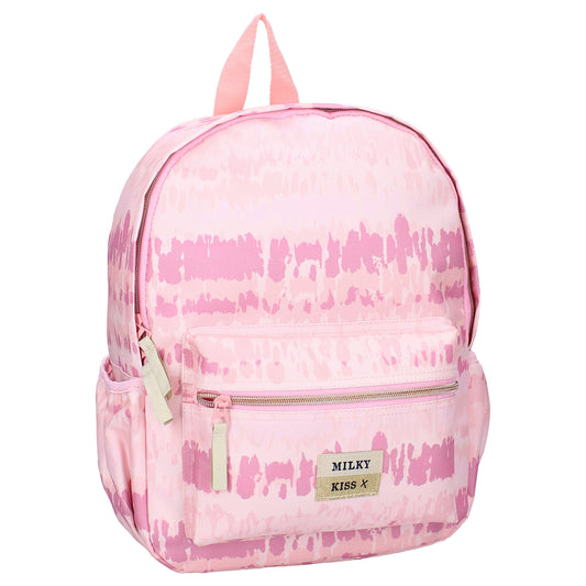 Milky Kiss Love and Laughter Rucksack – Farbiger Rucksack für Mädchen Schultasche