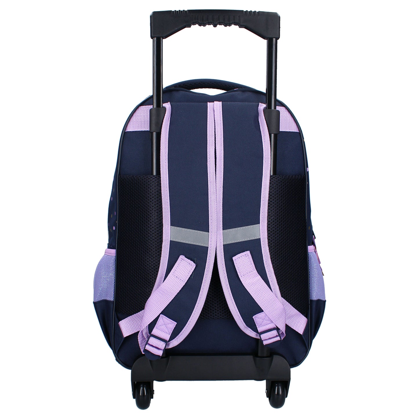 Milky Kiss Trolley-Rucksack Dotted Delight Dunkelblau mit Punkten