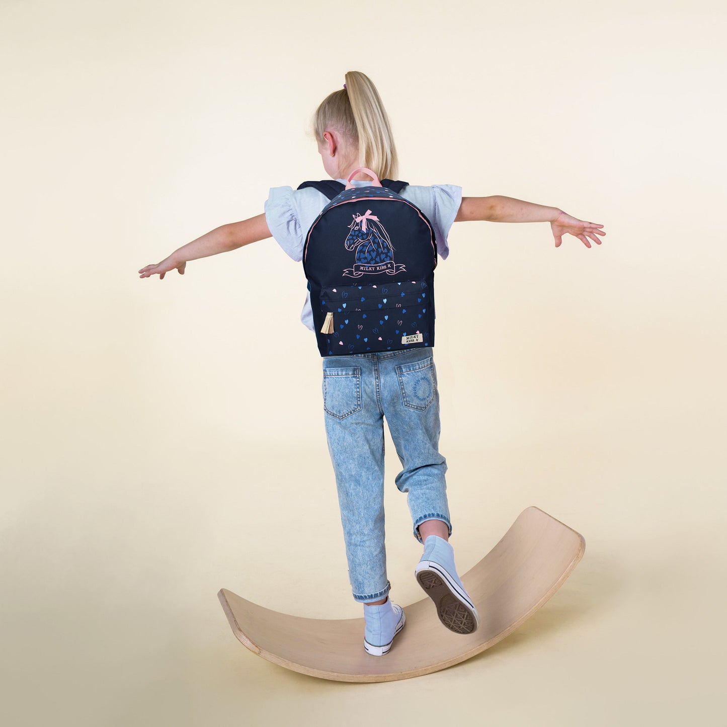 Milky Kiss Schulrucksack Praktischer und stylischer Tasche