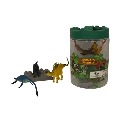 JollyFigures Mini Dino Box – Spielzeug Figuren Mehrfarbig