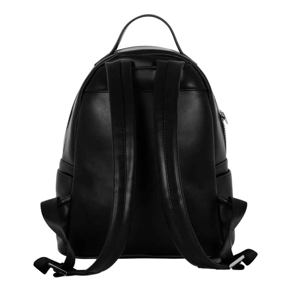 Naruto Clouds Rucksack schwarz City Backpack mit Reißverschluss Fronttasche und Innenfach