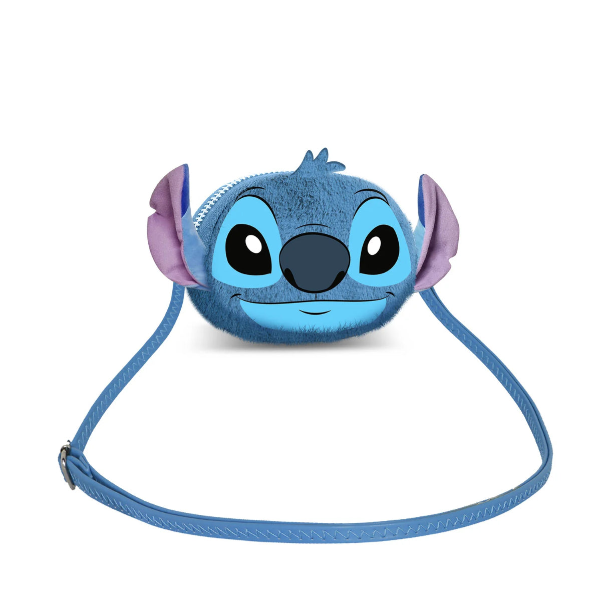 Disney Lilo and Stitch Crossbody Bag Blau Mini Schultertasche Plüsch
