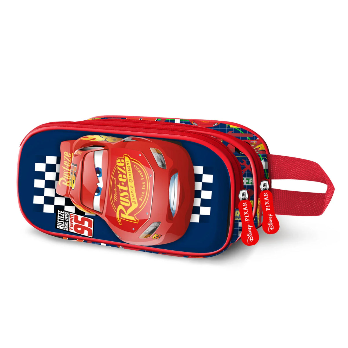 Disney Cars 3D Schlampermäppchen mit Innenfutter für Kinder und Fans