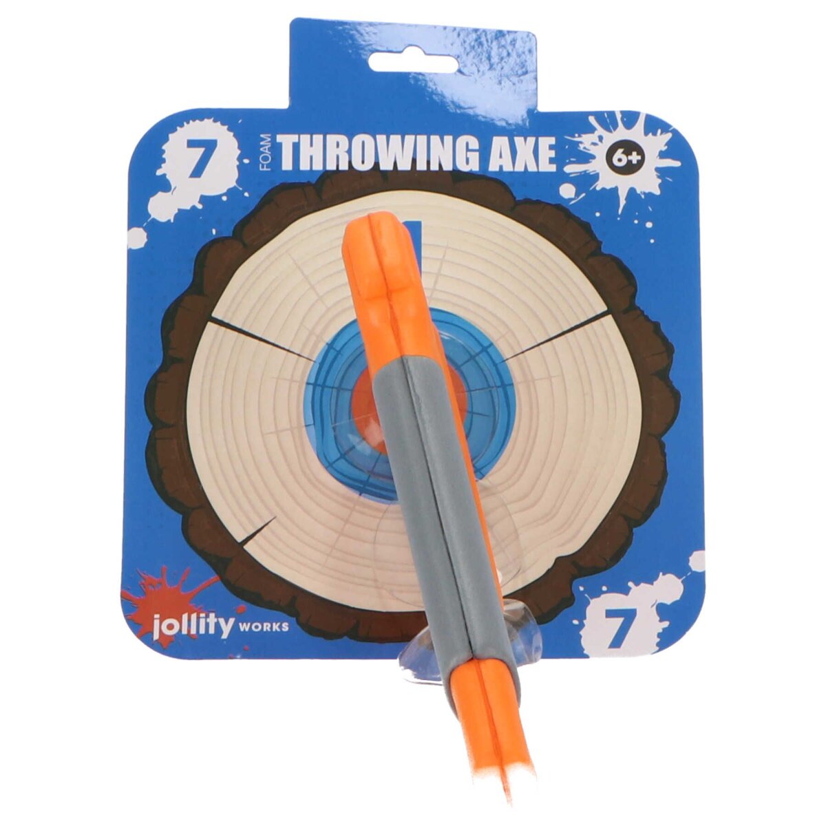 JollyPlay Spielaxt – Wurfspiel aus Schaumstoff für Indoor & Outdoor