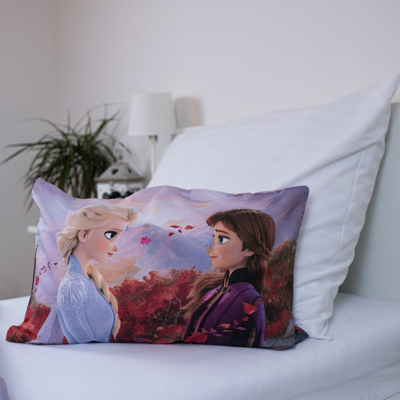Disney Frozen Design Kuschelige Bettwäsche Baumwolle, 135x100 cm & 40x60 cm