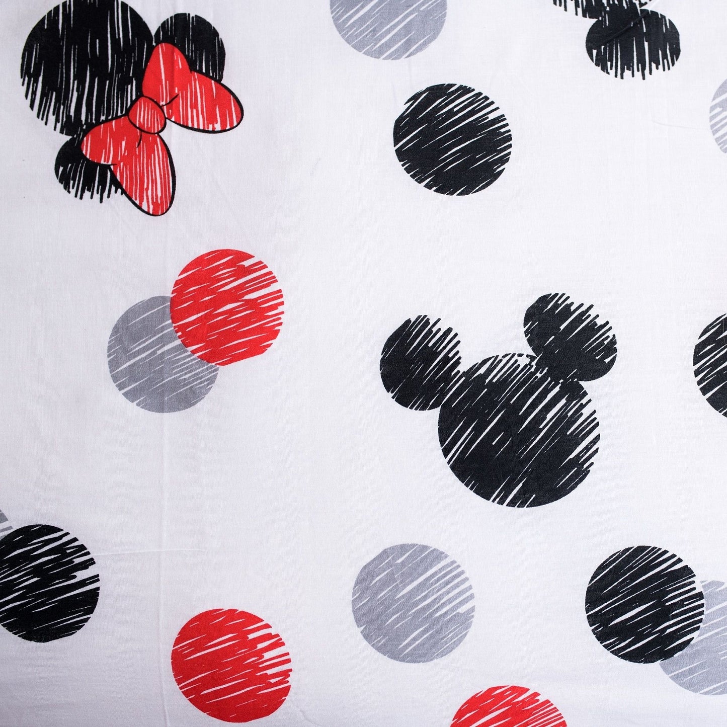 Disney Mickey Mouse Design Kuschelige Bettwäsche Baumwolle, 140x200 cm & 70x90 cm