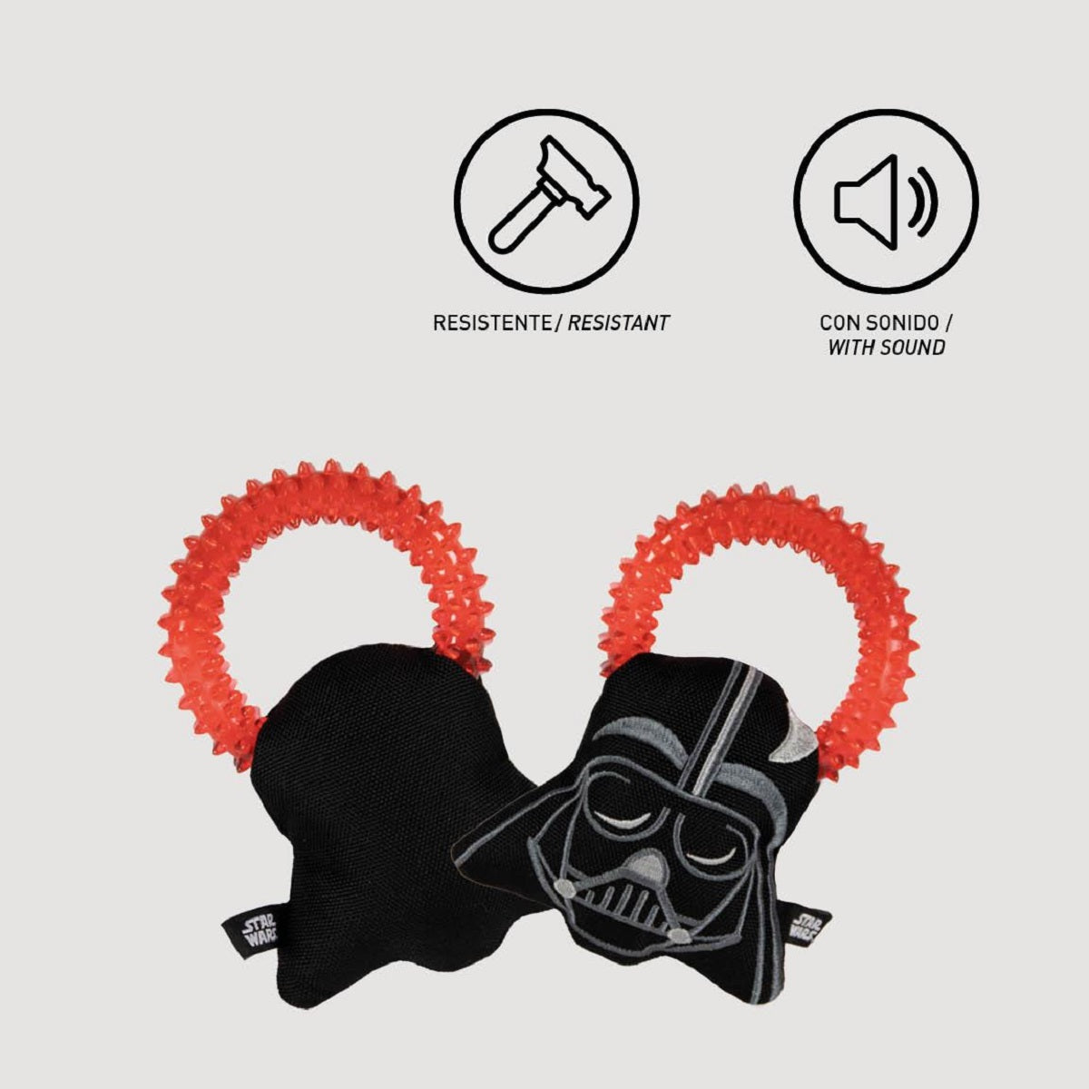 Star Wars Beißringe für Hunde Hundespielzeug Mit Quietscher & Zahnfleischmassage