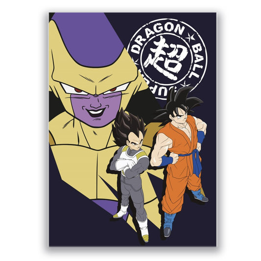 Dragon Ball Z Decke Weiche Fleecedecke 100x140 cm für Kinder & Erwachsene