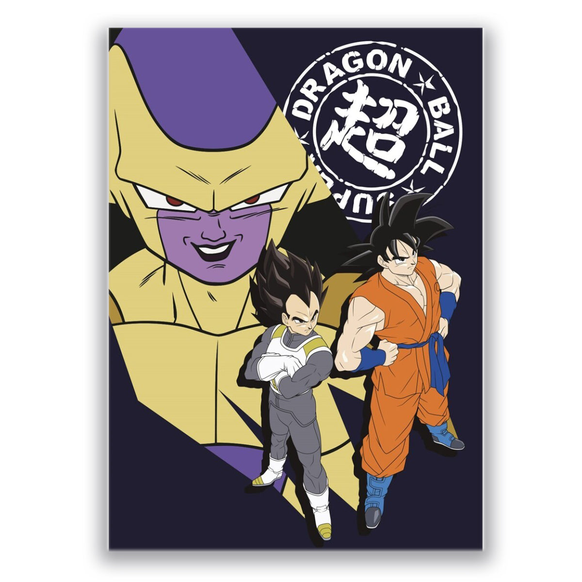 Dragon Ball Z Decke Weiche Fleecedecke 100x140 cm für Kinder & Erwachsene