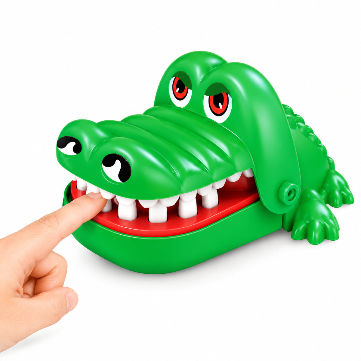 Jollity Works Krokodil Geschicklichkeitsspiel für Kinder