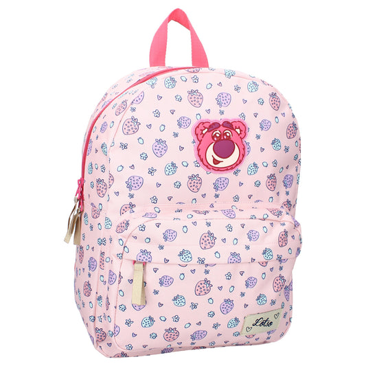 Toy Story Lotso Rucksack Rosa Mädchenrucksack mit Blumenmuster