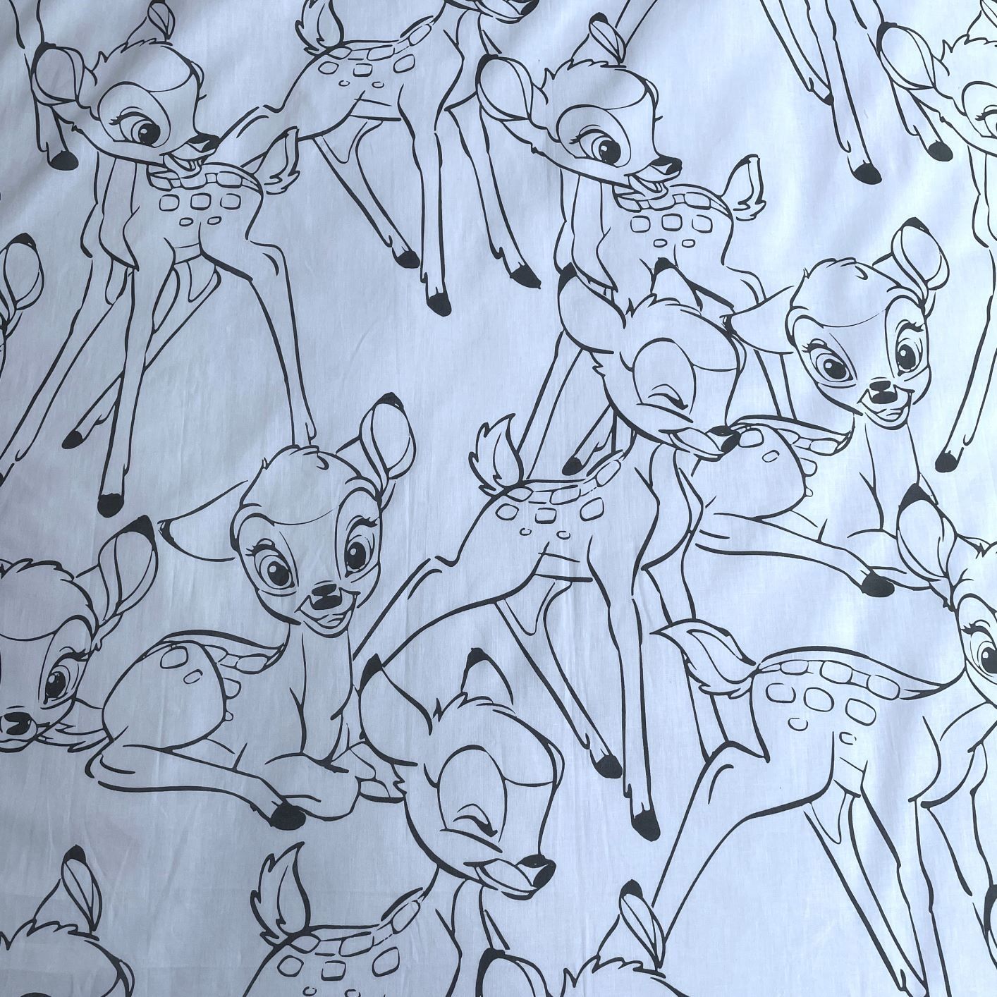 Disney Bambi Bettwäsche für Kinder – Bettbezug 100x135 cm + Kissenbezug 40x60 cm