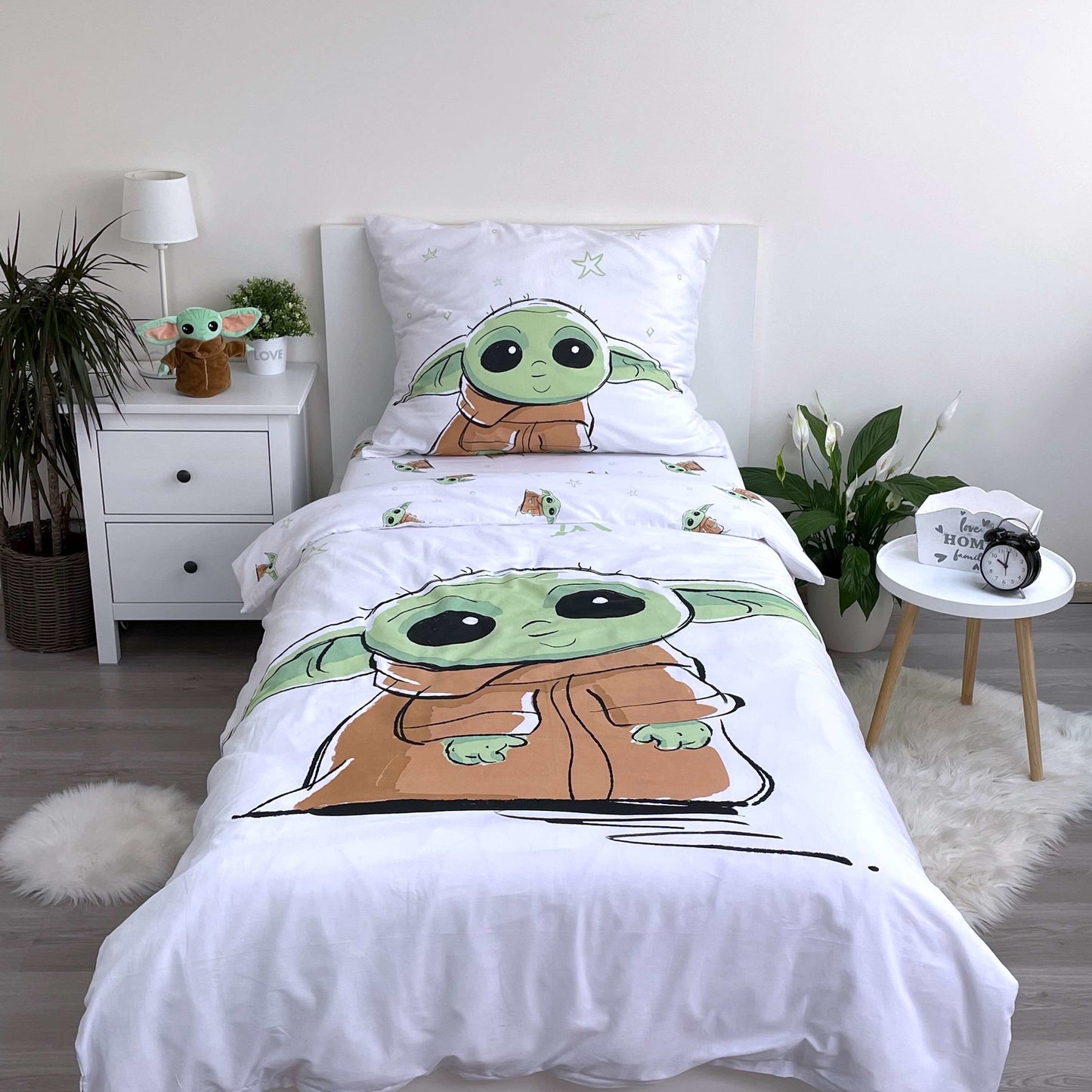 Star Wars Kuschelige Bettwäsche Baumwolle, 140x200 cm & 70x90 cm