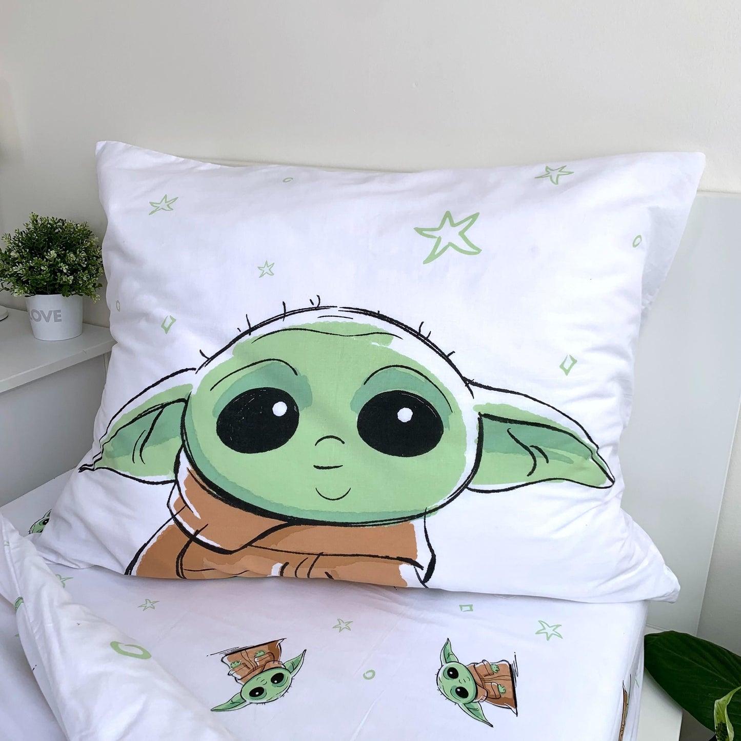 Star Wars Kuschelige Bettwäsche Baumwolle, 140x200 cm & 70x90 cm